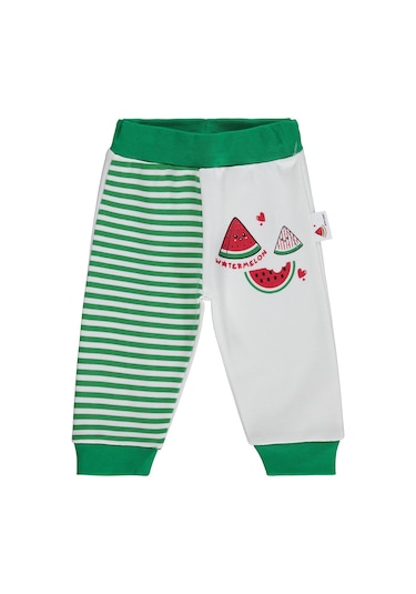 Nova Baby Karpuz Kokulu Ribanalı 1-9 Ay Tek Alt Bebe - Ekru