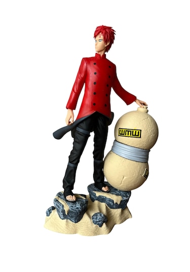 Sabaku No Gaara Sla 3d Baskı Ve El Boyaması Koleksiyon Figürü