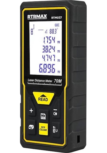 Rtrmax - Rtm037 Lazer Mesafe Ölçer 70 Mt