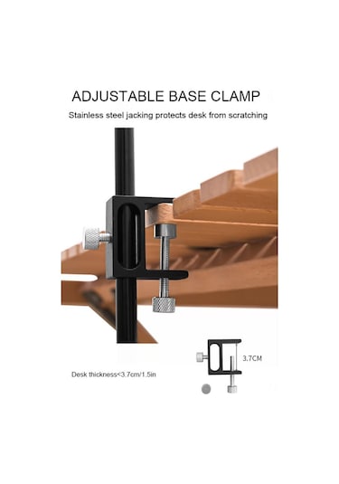 Yunboo Alüminyum Katlanabilir Dış Mekan Aydınlatma Ve Eşya Tutucu Raftı Farklı Boyut Seçenekleri Çok Renkli