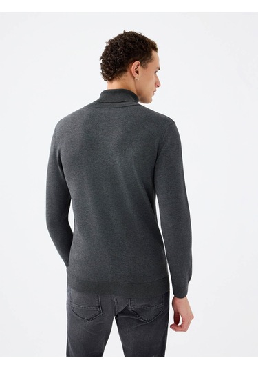 Loft Regular Fit Antrasit Erkek Kazak Lf2041623 Antrasit