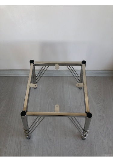 Metal, 40 Cm Krom Kaplama Sandalye Ayağı 2 Adet