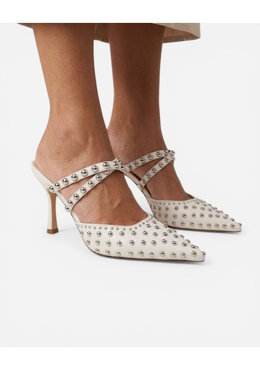 Steve Madden Brecker Ivory Kadın Ivory Topuklu Ayakkabı Brecker Ivory Beyaz