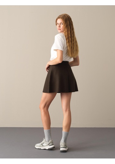 Haki Regular Fit Triko Etek 23kb00850857-23 Haki