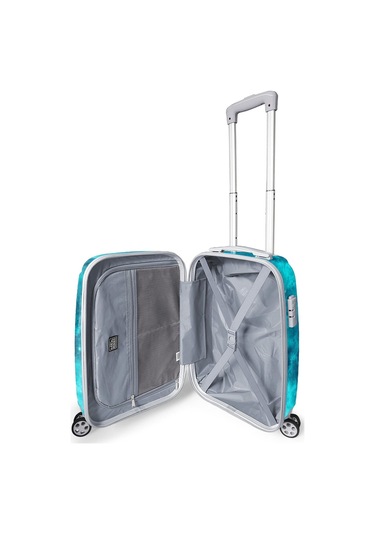 Coral High Renkli Desenli Pc 3'lü Valiz Seti 16830 Yeşil