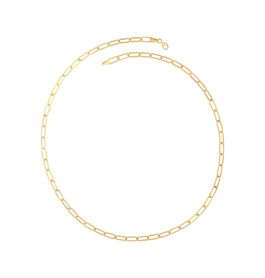 Agakulche Ataç 4 Mm Altın Zincir Renkli