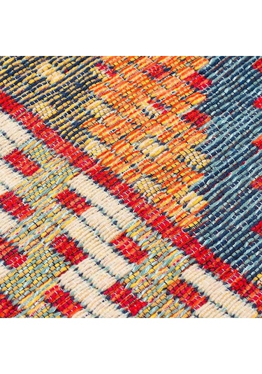 Hoom Rugs Vgt 10 Red Yıkanabilir Çift Taraflı Halı