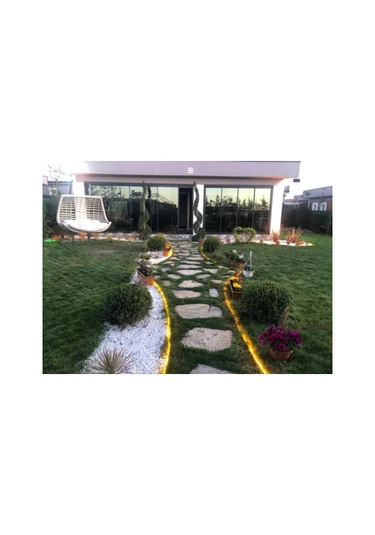 Led Takılabilir Çim Sınırlayıcı 25 MTL Çim Ayırıcı