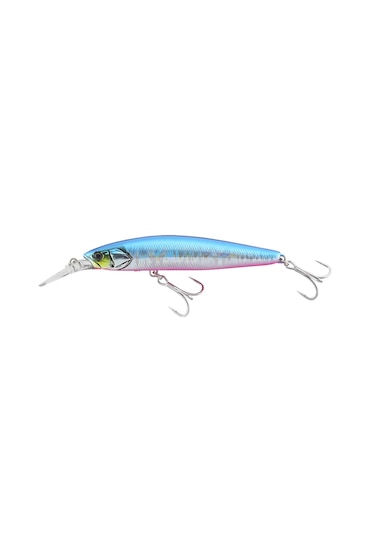 Jackall Big Backer Wangan Minnow 9.8cm 21gr Blue Pınk