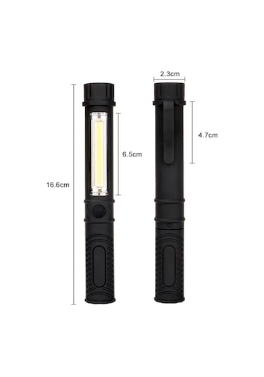 Çok Amaçlı Mıknatıslı Pilli El Feneri Wt-1905