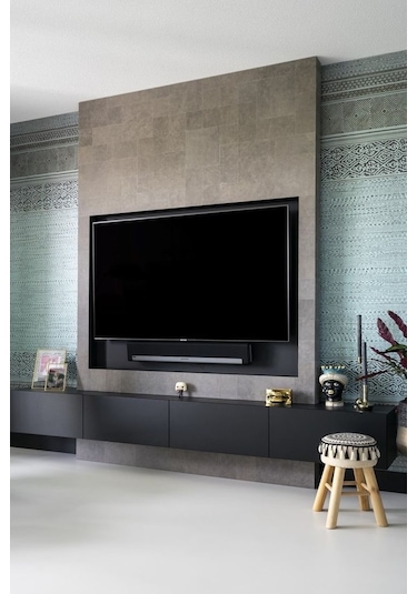 Joy Tv Ünitesi Siyah Tv Altı Modülü