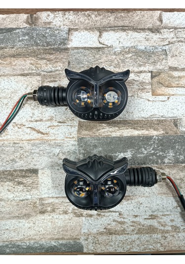 Motosiklet Baykuş Sinyal Takım 2'li