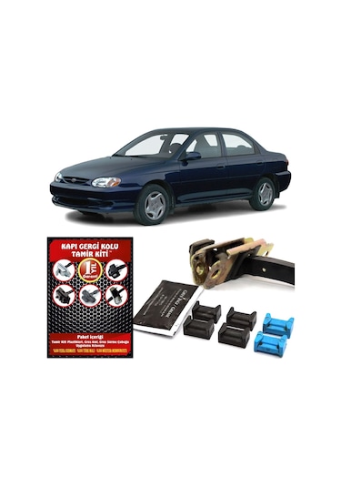 Barrer Kia Sephia Kapı Gergi Kolu (Limitör) Tamir Kiti 1992-2004