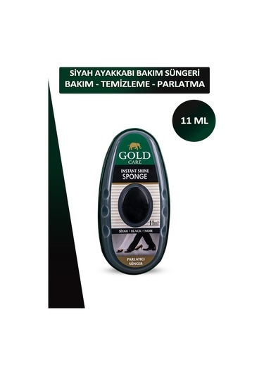 Gold Care Ayakkabı Bakım Temizleme Ve Parlatma Süngeri Depolu 11 Ml 001