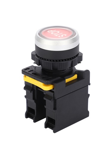 Jeemson Ac220v 10a Su Geçirmez Acil Durdurma Düğmesi - Abs Malzeme, Toz Ve Su Koruma, Yüksek Dayanıklılık