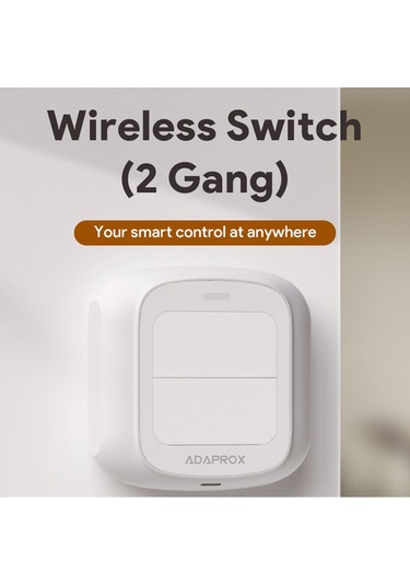 Singree Kablosuz Akıllı Çift Düğmeli Uzaktan Kumanda - Ev Otomasyonu Ve Fingerbot Uyumlu Diğer