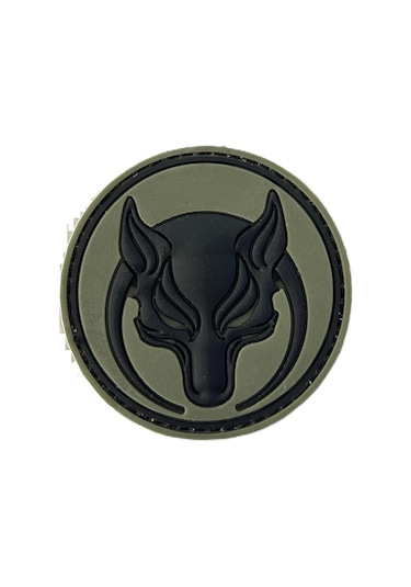 Single Sword Plastik Patch Börü Haki Çok Renkli