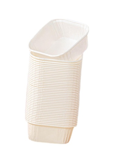 Suntek Yıldönümü Tatil Düğün Beyaz Için 50x Cupcake