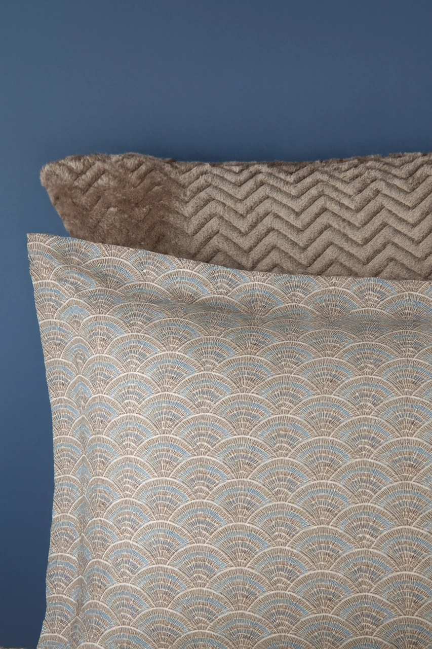 Everyday Yatak Örtülü Nevresim Takımı Çift Kişilik Vento Mavi