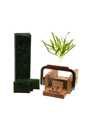 Renk Mis Sabun Kesme Dilim Yosun Katı Sabun 100 G