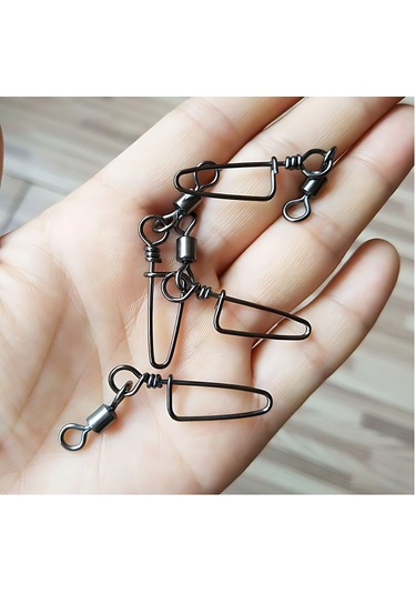 Seoul 30 Adet No:6-14 Kg Çeker,nikel Kaplamalı Klipsli Fırdöndü