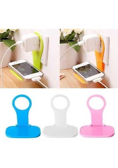 9046838891824 - Buffer Universal Mobil Şarj Priz Askısı Ve Telefon Tablet Tutucu Stand