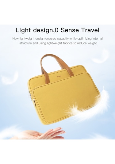 Sones Yesido Wb36 14 İnç Su Geçirmez Oxford Kumaş Dizüstü Bilgisayar Çantası Diğer