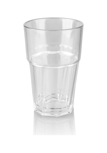 Plastport Kırılmaz Prizma Bardak 250 Ml - 100 Adet