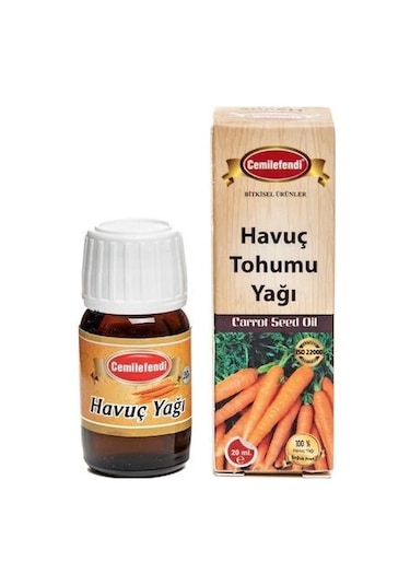 Cemilefendi Havuç Tohumu Yağı 20 ML
