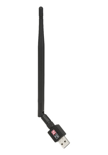 Flybuy 600mbps Kablosuz Usb Wifi Adaptörü Dongle, 2.4ghz, 802.11b/g/n, 2dbi Anten, Masaüstü/dizüstü Bilgisayarlar İçin