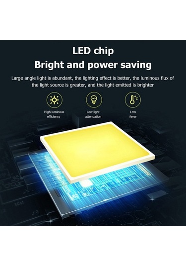 Pazly 180w Tavan Işık Modülü Led Işık Kaynağı Güçlendirme Beyaz Enerji Verimli Beyaz