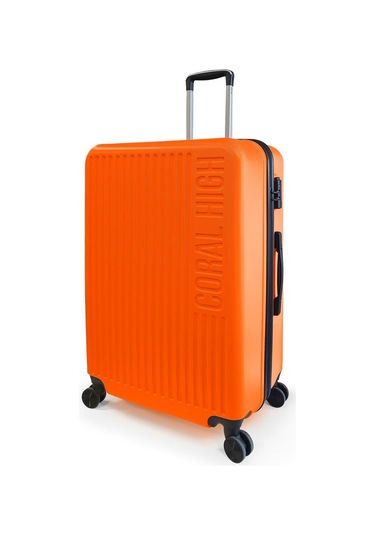 Coral High Abs Turuncu Büyük Boy Valiz 16523