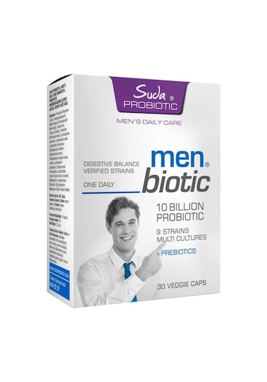 Suda Probiotic Menbiotic 30 Bitkisel Kapsül