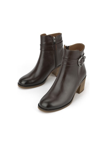 Ziya, Kadın Hakiki Deri Bot 1531020z301 Kahve 1531020z301 300 Kahve