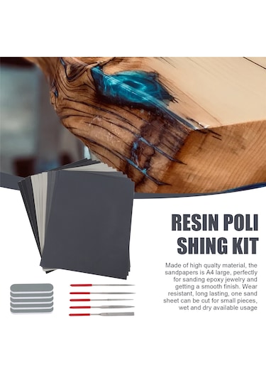 23 Parça, 12 Zımpara Kağıdı, 5 Parlatma Bloğu, 5 Şekil Törpüsü, 1 Fırça