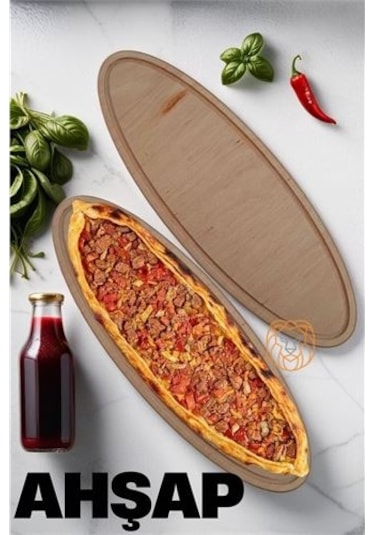 Modacar Pide Sunum Ve Kesim Tahtası Renkli