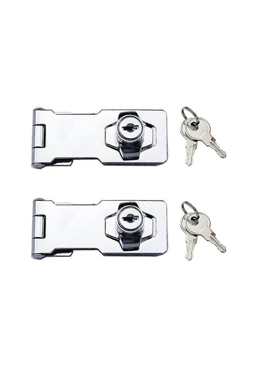 Parça Kapı Kilidi Kapı Mandalı Metal Mandal Kapı Mandalı Çinko Alaşımlı Mobilya Kilidi Vida Ve Anahtarlı Dolaplar Çekmeceler Dolaplar İçin