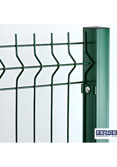 Dekorafence 100 Cm Panel Çit Direği Antrasit 5 Adet Aksesuarl