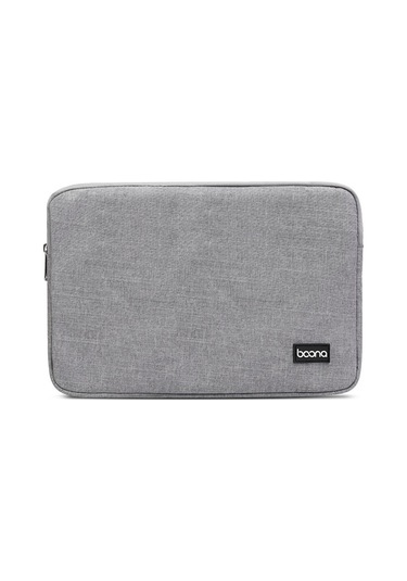 Baona Laptop Astar Çantası Koruyucu Kapak, Boyut: 15.6 İnç Hafif Gri Siya