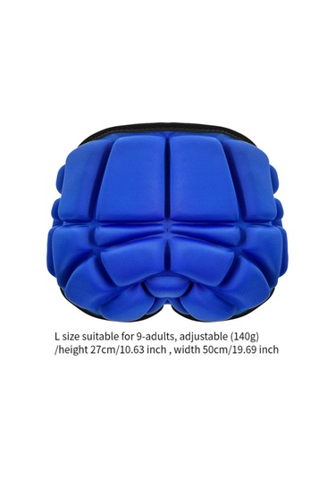 Suntek Kayak Koruyucu Donanım Butt Pad Kaykay Yetişkinler-mavi Mavi