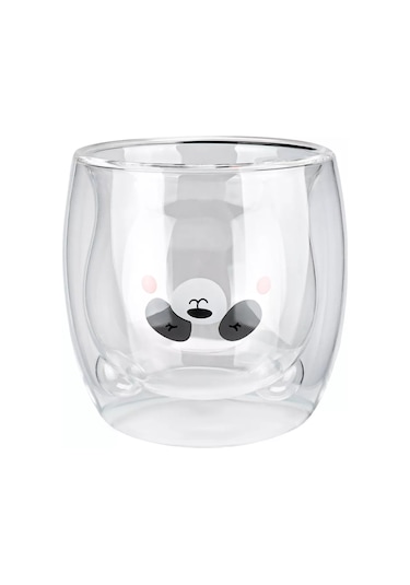 Miland Home Çift Duvarlı 200 Ml Kapuçino Ve Latte İçecekler İçin Bardak 188566624 Beyaz