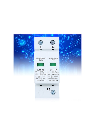 Geeroyoo 2p 40ka Ray Koruma Modülü, Demir Yolu Montajlı, 420v, Seviye 2, Manyetik Öyleme, Güçlü Konduktifite, Uzun Ömürlü Elektrik Aygıtı