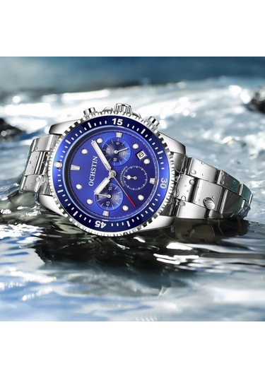 Sones Skmeı 1581 Yaratıcı Moda Erkek Saati Basit Günlük Açık Hava Spor Su Geçirmez İki Pimli Kuvars Saat Gümüş Siyah