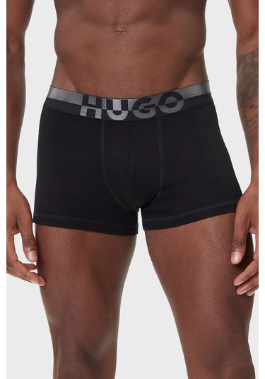 Hugo Erkek Boxer 50545667 002 Siyah Siyah