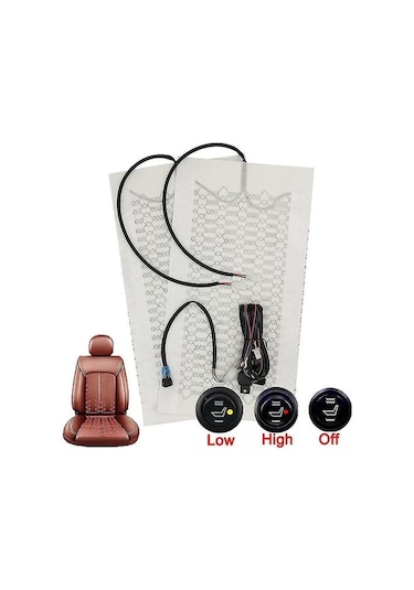 Yulong Ximistore9 12v Karbon Fiberli Evrensel Araç Koltuğu