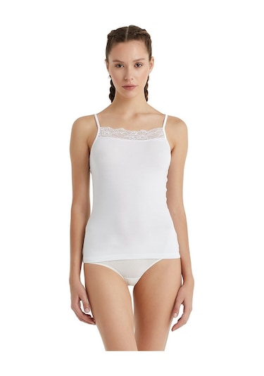 Blackspade Kadın Atlet 1353 - Beyaz