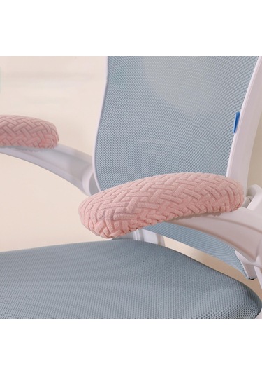 Suntek 2 Adet Ofis Koltuğu Kol Dayama Kılıfları Pembe