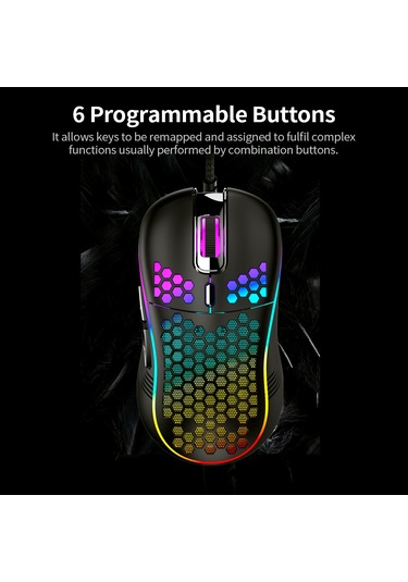 Maiyame 4 Dpı Seviyeli, 6 Programlanabilir Tuşlu Ergonomik Oyun Faresi Diğer