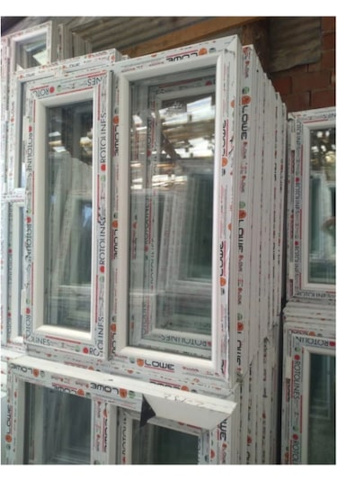 Hazır Pencere 100x120 Pimapen Pencere Camlı 1