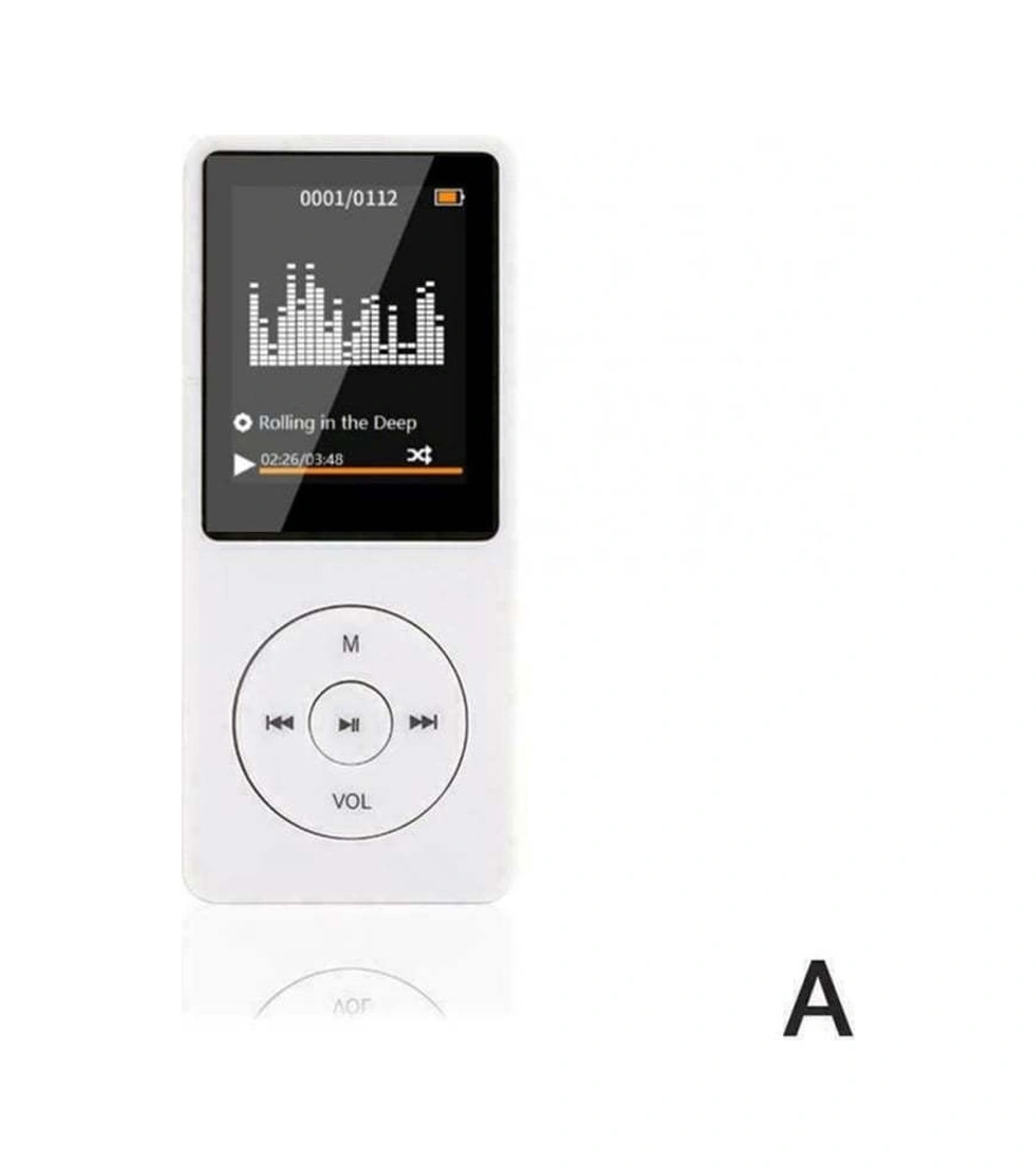 Lemestar Bluetoothlu Ultra İnce Mp3/mp4 Çalar - 1.8" Tft Ekran, Fm Radyo, Mp3/wma/wav Desteği, Fm Radyo, E-kitap, Resim Gösterme - Beyaz